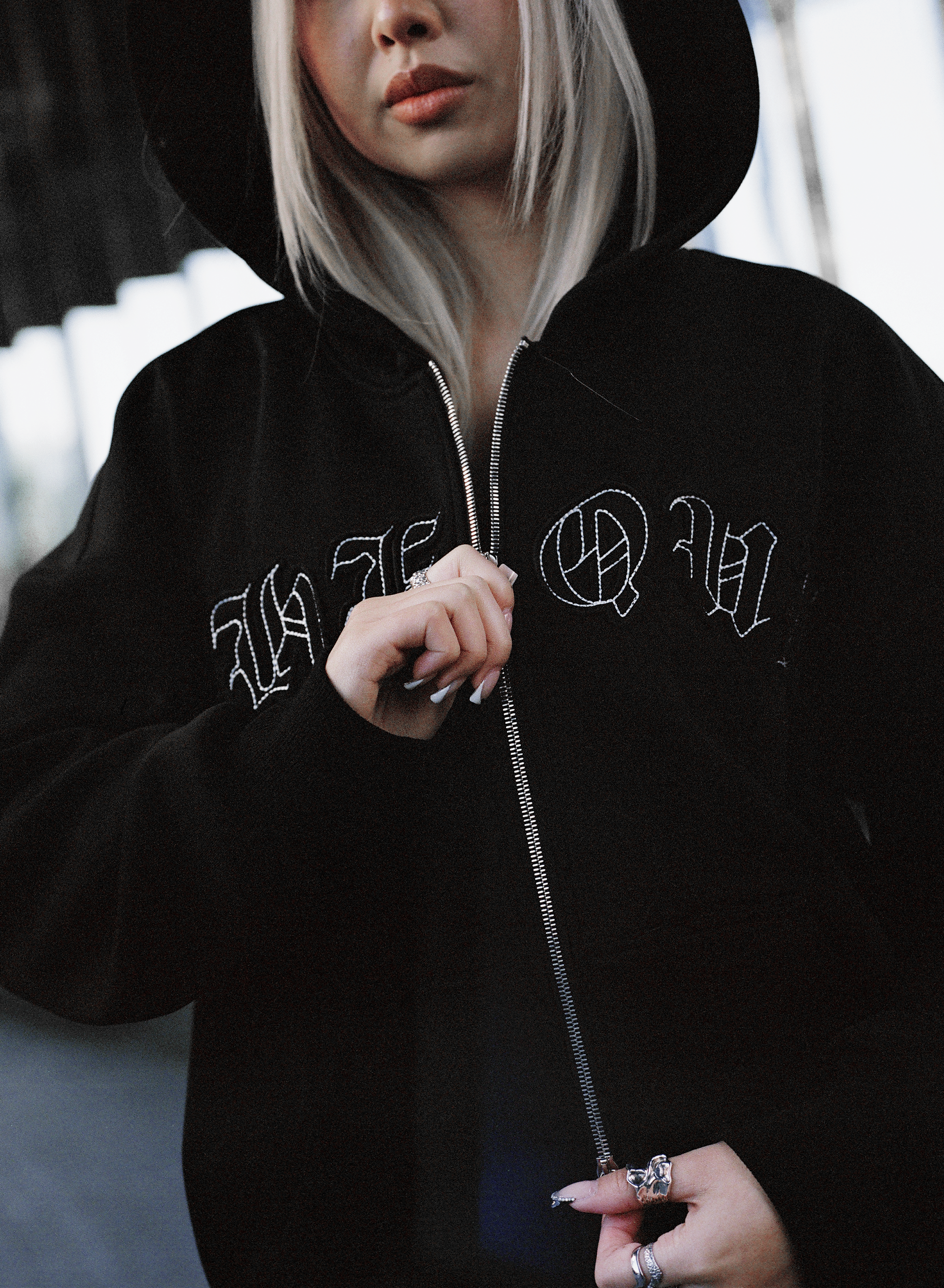 The Shadow Zip Up Hoodie